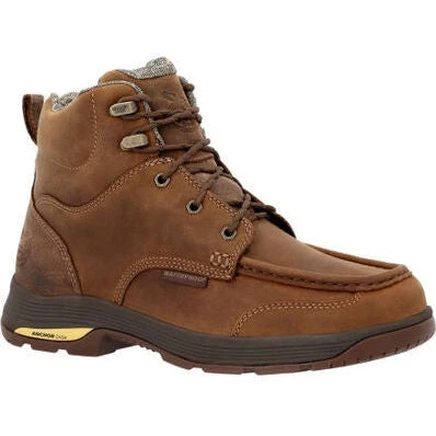 Georgia Men's Athens Superlyte WP Moc Toe Work Boot -Brown- GB00547 1 Georgia Men's Athens Superlyte WP Moc Toe Work Boot -Brown- GB00547