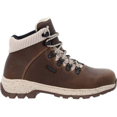 Georgia Women's Eagle Trail 5" WP Alloy Toe Hiker Boot -Brown- GB00556 2 Georgia Women's Eagle Trail 5" WP Alloy Toe Hiker Boot -Brown- GB00556 - Image 2