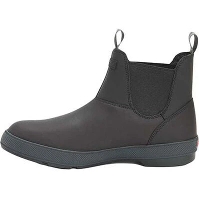 Xtratuf Men's Legacy WP Slip Resist Leather Chelsea Boot -Black- LCM000 3 Xtratuf Men's Legacy WP Slip Resist Leather Chelsea Boot -Black- LCM000 - Image 3