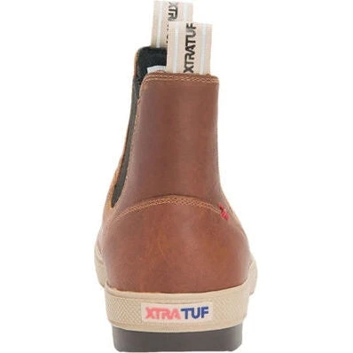 Xtratuf Men's Legacy Waterproof Leather Chelsea Boot - Brown - LCM700 4 Xtratuf Men's Legacy Waterproof Leather Chelsea Boot - Brown - LCM700 - Image 4