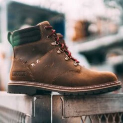 Kodiak Women's Bralorne 6" WP Slip Resist Safety Work Boot -Brown- 4TDSBN -Danner Shop LS KD 4TDSBN 1