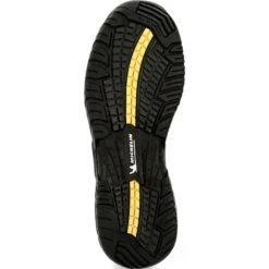 Michelin Men's HydroEdge 6" Alloy Toe WP Metguard Work Boot- Black- MIC0005 -Danner Shop MIC0005 outsole