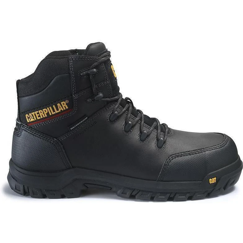 CAT Men's Resorption WP Comp Toe Work Boot - Black - P90976 2 CAT Men's Resorption WP Comp Toe Work Boot - Black - P90976 - Image 2