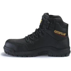 CAT Men's Resorption WP Comp Toe Work Boot - Black - P90976 11 CAT Men's Resorption WP Comp Toe Work Boot - Black - P90976 -Danner Shop P90976 3
