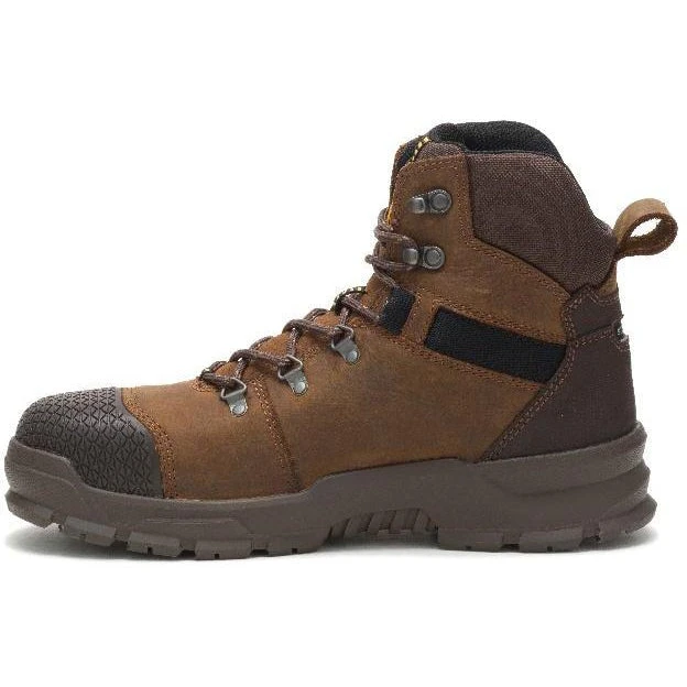 CAT Men's Accomplice X Steel Toe WP Work Boot - Brown - P91331 4 CAT Men's Accomplice X Steel Toe WP Work Boot - Brown - P91331 - Image 4