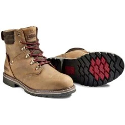 Kodiak Women's Bralorne 6" WP Slip Resist Safety Work Boot -Brown- 4TDSBN -Danner Shop PS KD 4TDSBN P