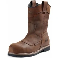 Kodiak Men's Mckinney Comp Toe WP Wellington Work Boot -Brown- 4TERDB -Danner Shop PS KD 4TERDB 3L