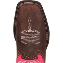 Durango Women's Benefiting Stefanie Spielman Square Toe Western Boot 14 Durango Women's Benefiting Stefanie Spielman Square Toe Western Boot -Danner Shop RD3557 birdseye