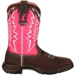 Durango Women's Benefiting Stefanie Spielman Square Toe Western Boot 13 Durango Women's Benefiting Stefanie Spielman Square Toe Western Boot -Danner Shop RD3557 profile