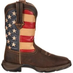 Durango Women's Lady Rebel Patriotic 10" Square Toe Western Flag Boot RD4414 11 Durango Women's Lady Rebel Patriotic 10" Square Toe Western Flag Boot RD4414 -Danner Shop RD4414 profile