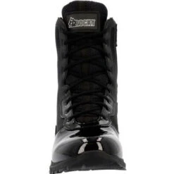 Rocky Men's Cadet 8" Side Zip Public Service Duty Boot -Black- RKD0103 -Danner Shop RKD0103 3 LARGE 20a156b2 f940 4045 837d a46e0d3afc85