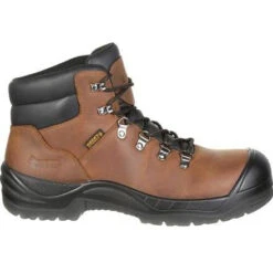 Rocky Men's Worksmart 6" Comp Toe Metguard WP Work Boot Brown RKK0266 -Danner Shop RKK0266 4