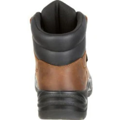 Rocky Men's Worksmart 6" Comp Toe Metguard WP Work Boot Brown RKK0266 -Danner Shop RKK0266 5