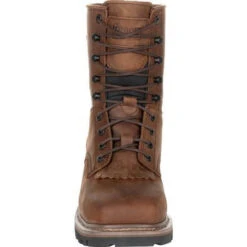 Rocky Men's Square Toe Logger Comp Toe WP Work Boot - Brown - RKK0277 -Danner Shop RKK0277 4 f1e2a40d 149e 4e20 ae13 e5342f259919