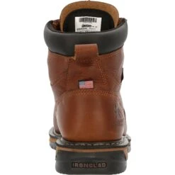 Rocky Men's IronClad 6" Steel Toe WP MG USA Made Work Boot - RKK0362 8 Rocky Men's IronClad 6" Steel Toe WP MG USA Made Work Boot - RKK0362 -Danner Shop RKK0362 back