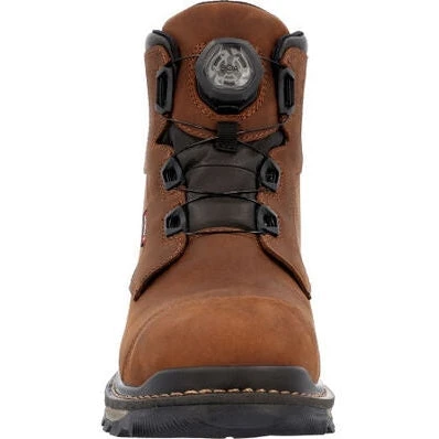 Rocky Men's Rams Horn 6" Comp Toe WP Outdoor Work Boot -Brown- RKK0390 4 Rocky Men's Rams Horn 6" Comp Toe WP Outdoor Work Boot -Brown- RKK0390 - Image 4
