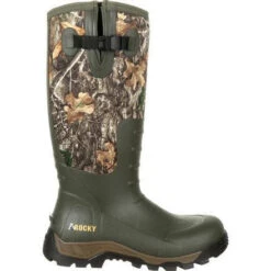 Rocky Men's Sport Pro Rubber 16" WP Side Zip Hunt Boot- Camo - RKS0383 -Danner Shop RKS0383 3