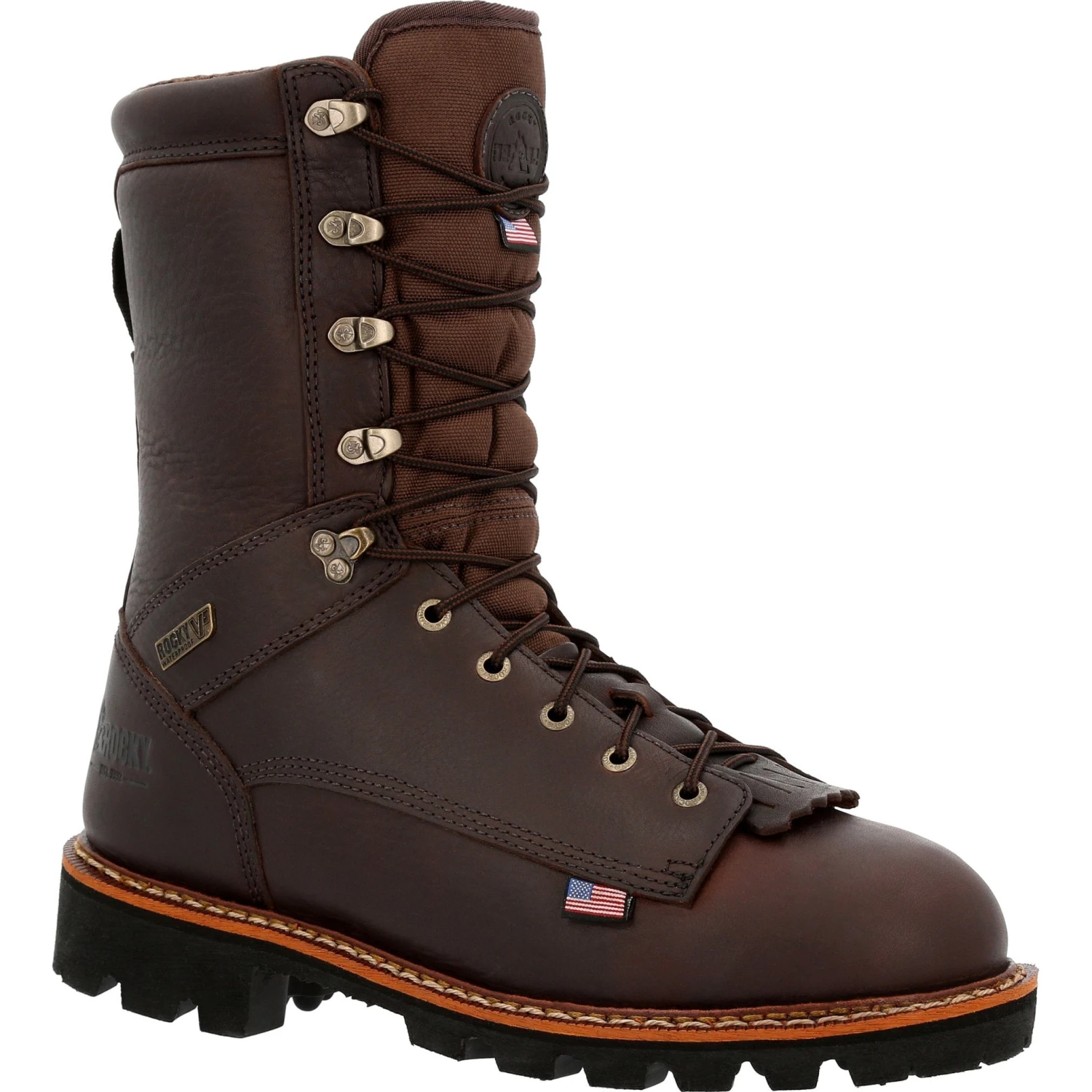 Rocky Men's ELK Stalker 10" WP 1000G USA Made Outdoor Hunt Boot- RKS0549 1 Rocky Men's ELK Stalker 10" WP 1000G USA Made Outdoor Hunt Boot- RKS0549