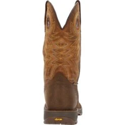 Rocky Men's Legacy 32 11" Square Toe WP Western Boot - Brown - RKW0355 9 Rocky Men's Legacy 32 11" Square Toe WP Western Boot - Brown - RKW0355 -Danner Shop RKW0355 back