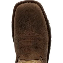 Rocky Men's Legacy 32 11" Square Toe WP Western Boot - Brown - RKW0355 12 Rocky Men's Legacy 32 11" Square Toe WP Western Boot - Brown - RKW0355 -Danner Shop RKW0355 birdseye