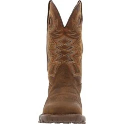 Rocky Men's Legacy 32 11" Square Toe WP Western Boot - Brown - RKW0355 11 Rocky Men's Legacy 32 11" Square Toe WP Western Boot - Brown - RKW0355 -Danner Shop RKW0355 front