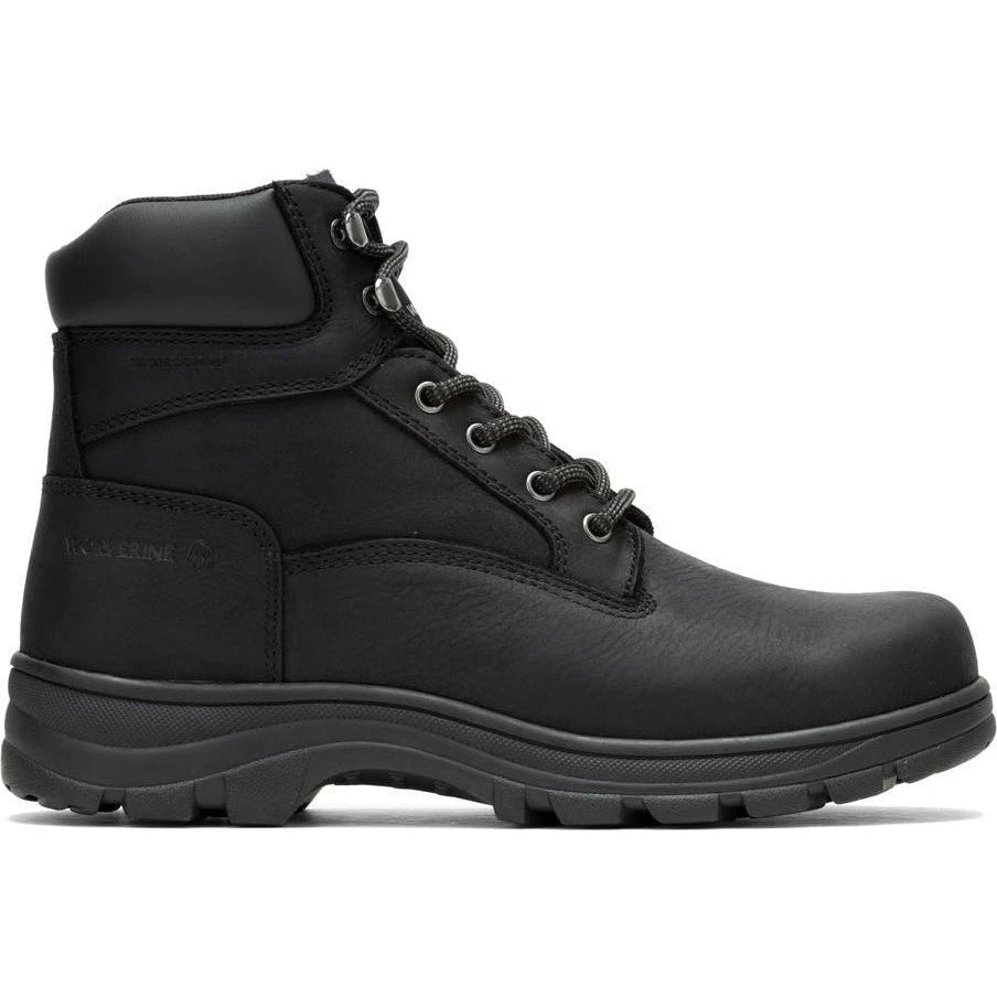 Wolverine Men's Carlsbad Steel Toe WP Work Boot - Black - W230064 1 Wolverine Men's Carlsbad Steel Toe WP Work Boot - Black - W230064
