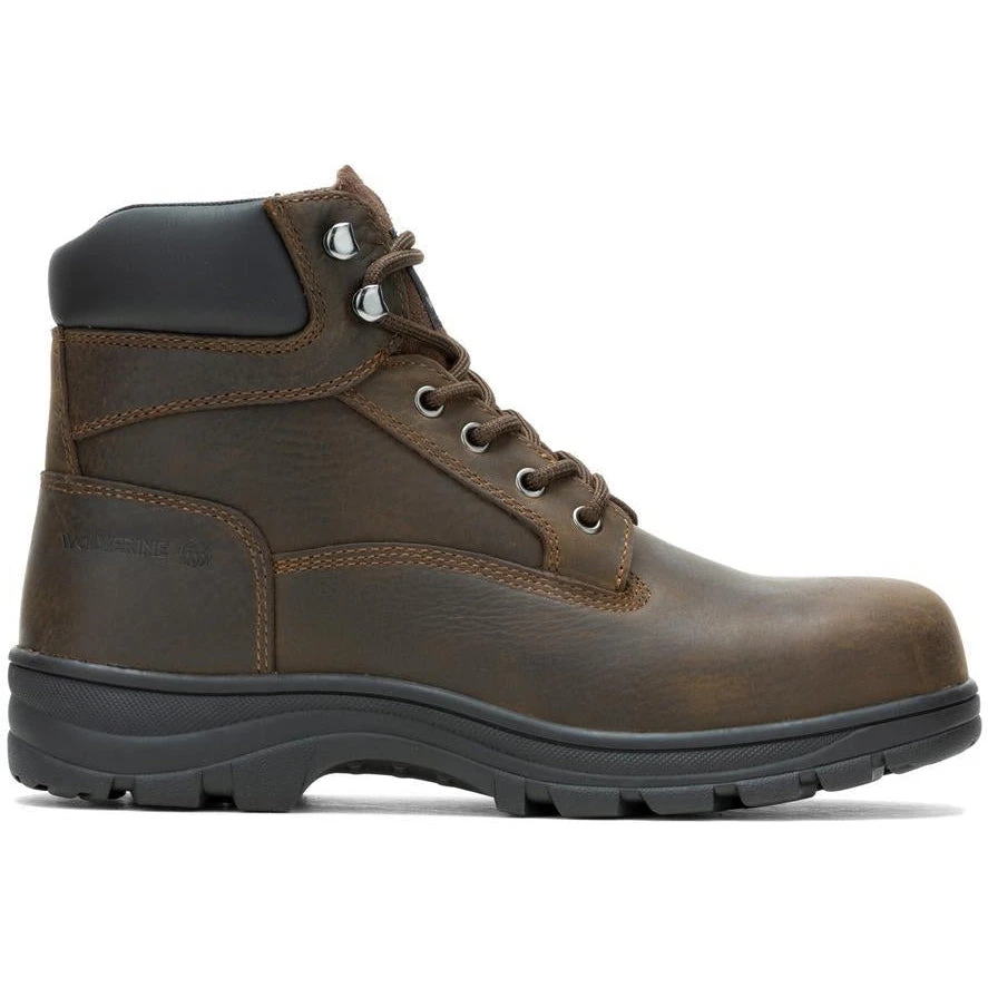 Wolverine Men's Carlsbad Steel Toe Work Boot - Brown - W231126 1 Wolverine Men's Carlsbad Steel Toe Work Boot - Brown - W231126
