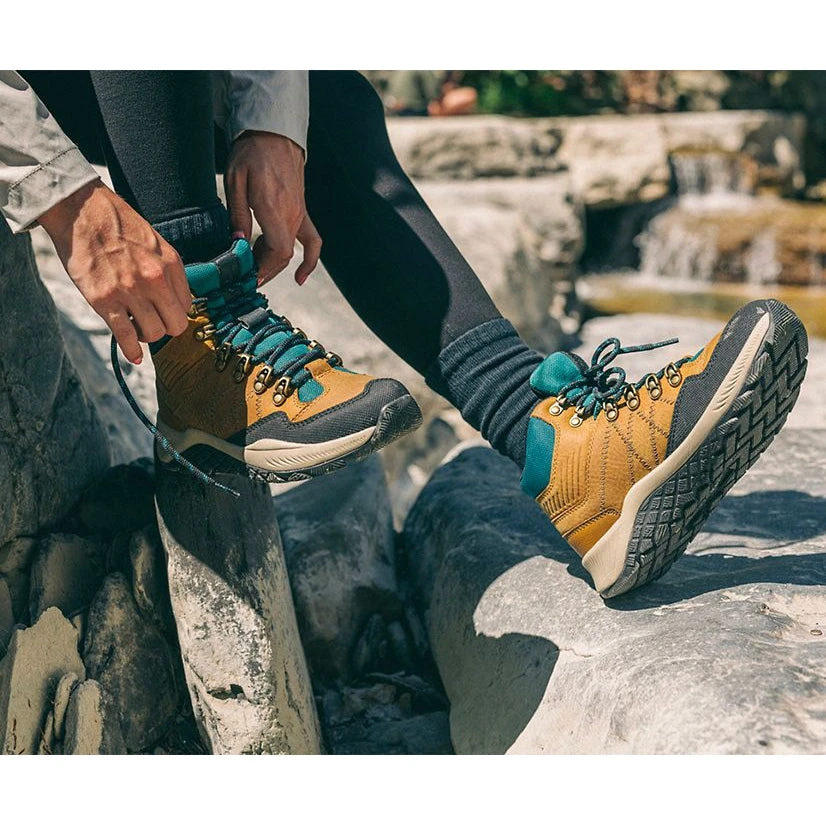 Wolverine Women's Luton Mid WP Outdoor Hiker Boot -Gold- W880386 4 Wolverine Women's Luton Mid WP Outdoor Hiker Boot -Gold- W880386 - Image 4