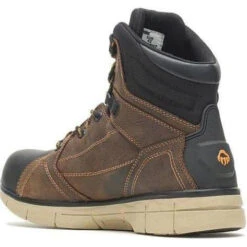 Wolverine Men's Rigger EPX 6" Safety Toe WP Wedge Work Boot Brown - W10797 -Danner Shop WBSM W10797 062520 F20 225