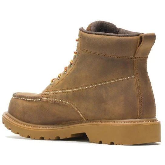 Wolverine Men's Floorhand 6" Steel Toe WP Work Boot -Tan- W221049 3 Wolverine Men's Floorhand 6" Steel Toe WP Work Boot -Tan- W221049 - Image 3