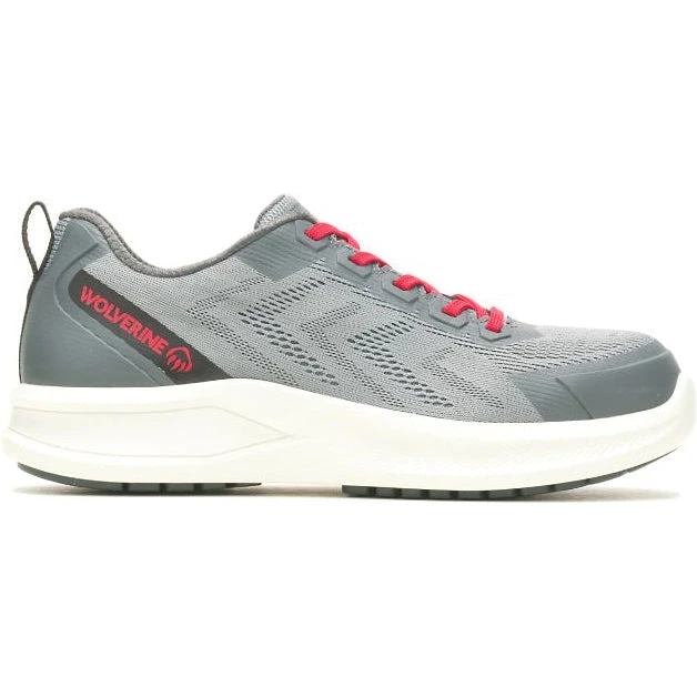 Wolverine Men's Bolt Durashocks Knit Carbonmax Work Shoe -Grey- W231002 2 Wolverine Men's Bolt Durashocks Knit Carbonmax Work Shoe -Grey- W231002 - Image 2