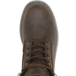 Wolverine Men's Floorhand 6" Steel Toe WP Work Boot -Brown- W231024 -Danner Shop WBSM W231024 012822 S23 TOP