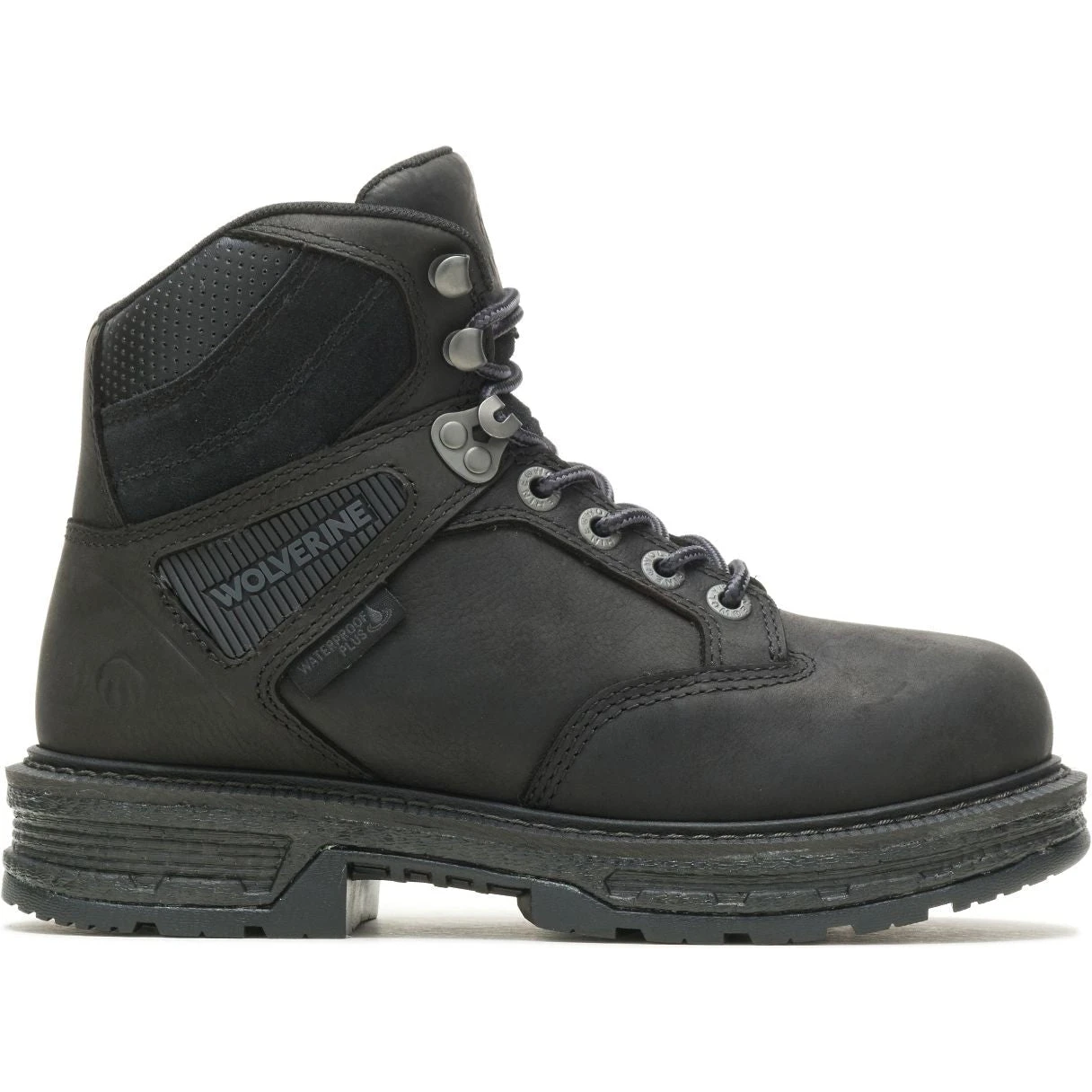 Wolverine Women's Hellcat UltraSpring?äó ST 6" WP Work Boot - Black - W210106 2 Wolverine Women's Hellcat UltraSpring?äó ST 6" WP Work Boot - Black - W210106 - Image 2
