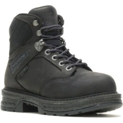 Wolverine Women's Hellcat UltraSpring?äó ST 6" WP Work Boot - Black - W210106