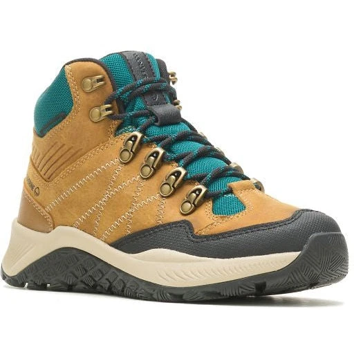 Wolverine Women's Luton Mid WP Outdoor Hiker Boot -Gold- W880386 1 Wolverine Women's Luton Mid WP Outdoor Hiker Boot -Gold- W880386