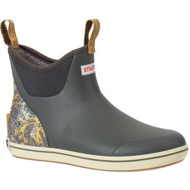 Xtratuf Men's Trolling Pack 6" WP Slip Resistant Ankle Deck Boot -Grey- XMAB1TP 1 Xtratuf Men's Trolling Pack 6" WP Slip Resistant Ankle Deck Boot -Grey- XMAB1TP