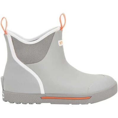 Xtratuf Men's Wheelhouse 6" WP Slip Resist Ankle Deck Boot -Grey- XMW101 2 Xtratuf Men's Wheelhouse 6" WP Slip Resist Ankle Deck Boot -Grey- XMW101 - Image 2