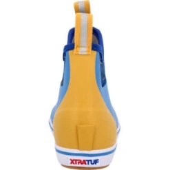 Xtratuf Women's Salmon Sisters 6" WP Ankle Deck Boot - Blue - XWAB2SS -Danner Shop XWAB2SS 4 LARGE 5159237a be5b 4661 b745 78c087c79e14