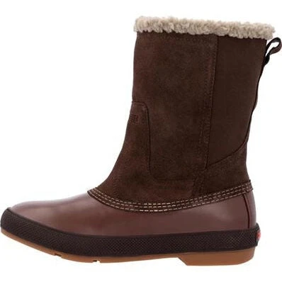 Xtratuf Women's Legacy Lte WP Slip Resist Pull On Work Boot -Brown- XWLP900 3 Xtratuf Women's Legacy Lte WP Slip Resist Pull On Work Boot -Brown- XWLP900 - Image 3