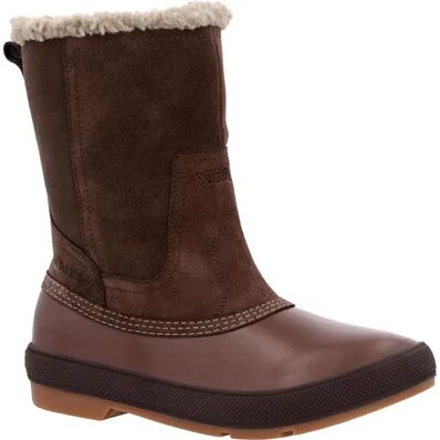 Xtratuf Women's Legacy Lte WP Slip Resist Pull On Work Boot -Brown- XWLP900 1 Xtratuf Women's Legacy Lte WP Slip Resist Pull On Work Boot -Brown- XWLP900