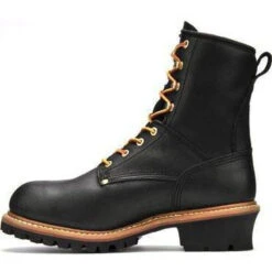 Carolina Men's Elm 8” Stl Toe WP INS Logger Work Boot - Black - CA5823 -Danner Shop carolina mens elm 8 stl toe wp ins logger work boot black ca5823 7