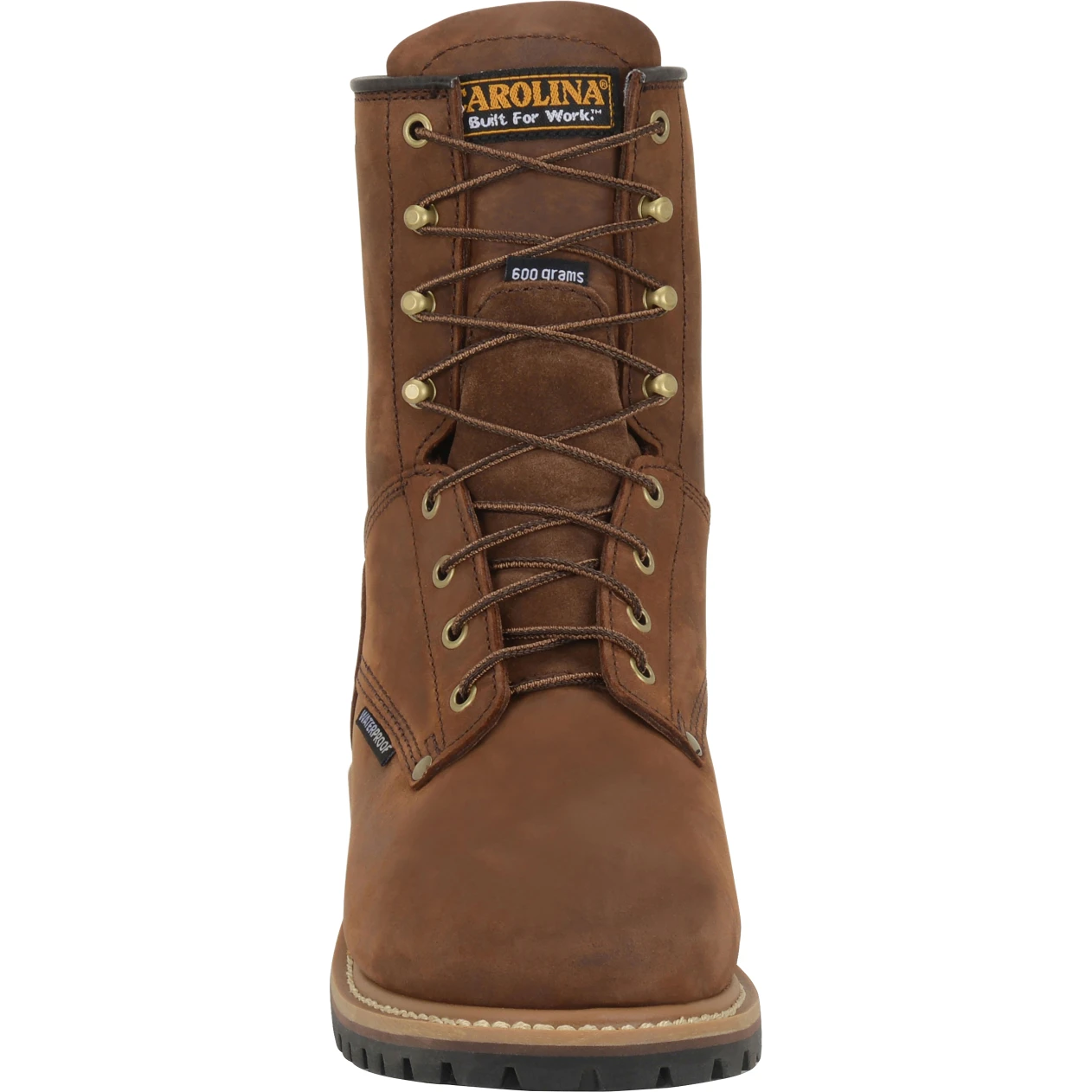 Carolina Men's Elm 8" WP Insulated Logger Work Boot - Brown- CA4821 2 Carolina Men's Elm 8" WP Insulated Logger Work Boot - Brown- CA4821 - Image 2