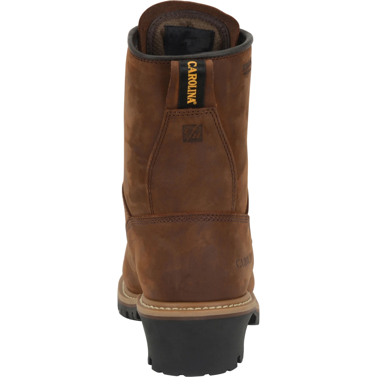 Carolina Men's Elm 8" WP Insulated Logger Work Boot - Brown- CA4821 5 Carolina Men's Elm 8" WP Insulated Logger Work Boot - Brown- CA4821 - Image 5