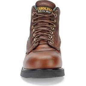 Carolina Men's Sarge Lo USA Made 6" Steel Toe Work Boot - Amber - 1309 2 Carolina Men's Sarge Lo USA Made 6" Steel Toe Work Boot - Amber - 1309 - Image 2