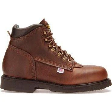 Carolina Men's Sarge Lo USA Made 6" Steel Toe Work Boot - Amber - 1309 4 Carolina Men's Sarge Lo USA Made 6" Steel Toe Work Boot - Amber - 1309 - Image 4