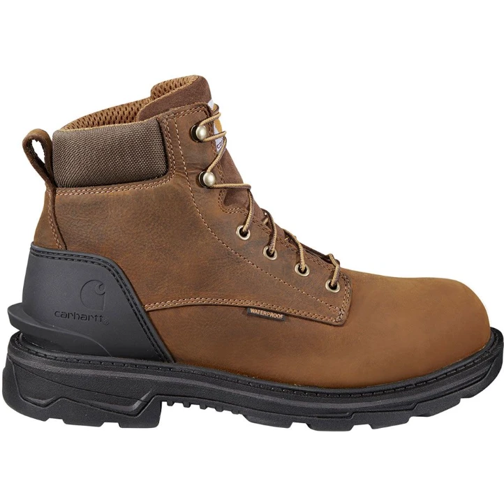 Carhartt Men's Ironwood 6" Soft Toe Work Boot - Brown - FT6000-M 3 Carhartt Men's Ironwood 6" Soft Toe Work Boot - Brown - FT6000-M - Image 3