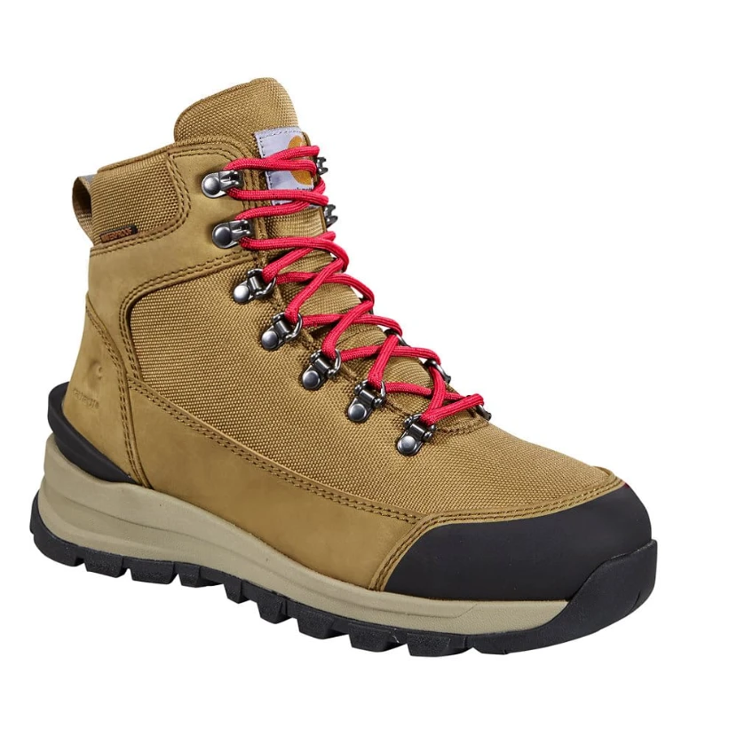 Carhartt Women's Gilmore 6" WP Safety Toe Work Hiker Boot -Yukon- FH6085-W 1 Carhartt Women's Gilmore 6" WP Safety Toe Work Hiker Boot -Yukon- FH6085-W