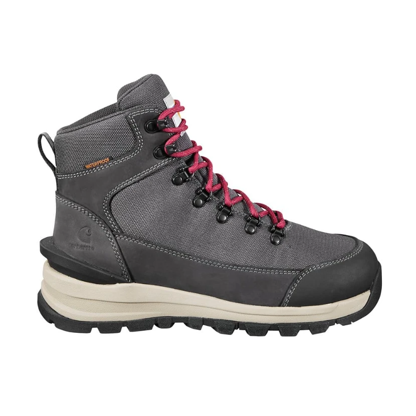 Carhartt Women's Gilmore 6" WP Non ST Work Hiker Boot -Charcoal- FH6087-W 2 Carhartt Women's Gilmore 6" WP Non ST Work Hiker Boot -Charcoal- FH6087-W - Image 2