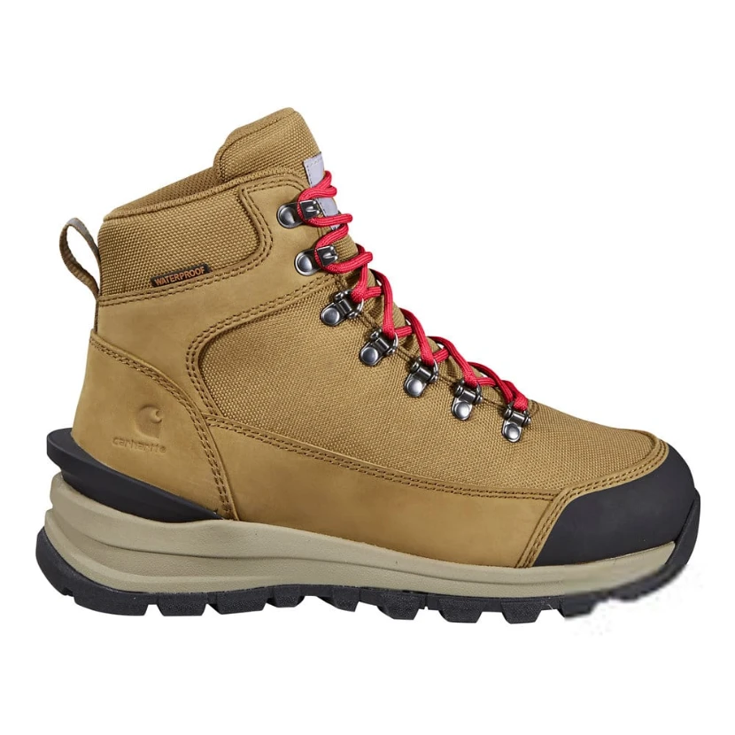 Carhartt Women's Gilmore 6" WP Safety Toe Work Hiker Boot -Yukon- FH6085-W 2 Carhartt Women's Gilmore 6" WP Safety Toe Work Hiker Boot -Yukon- FH6085-W - Image 2