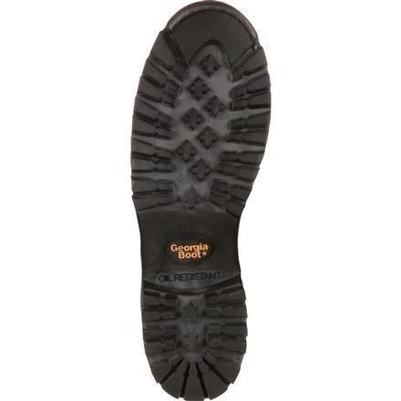 Georgia Men's 8" Waterproof Lace To Toe Work Boot - Brown - G101 5 Georgia Men's 8" Waterproof Lace To Toe Work Boot - Brown - G101 - Image 5